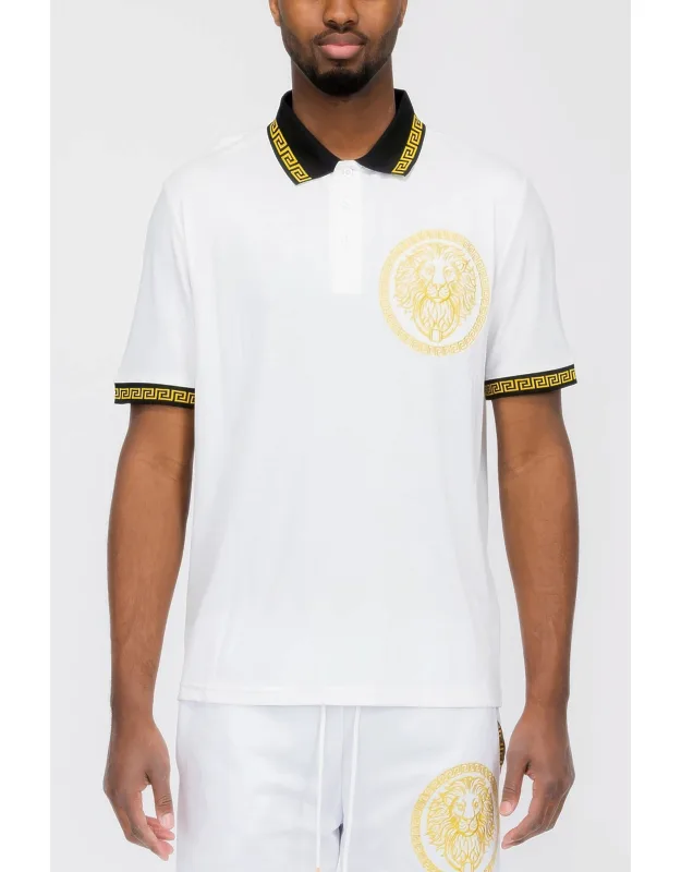 Lion Head Polo Shirt