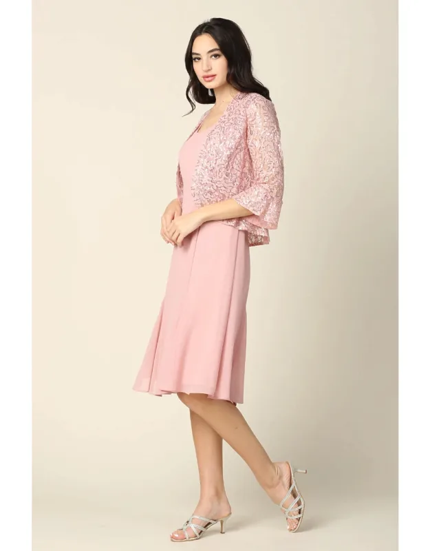 Sequin Short Jacket Dress