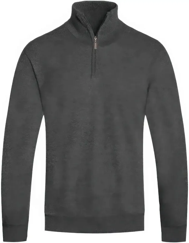 Knit Quarter Zip Sweater