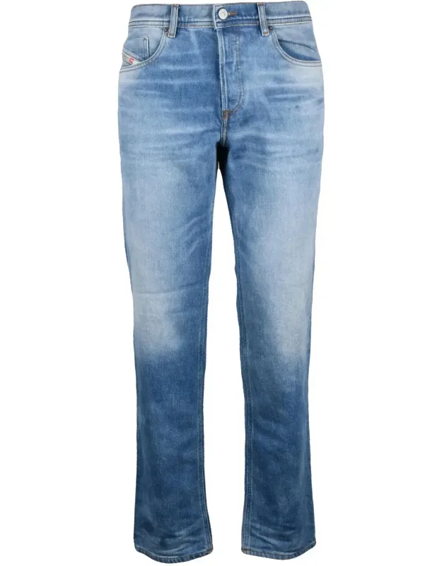 Stretch Cotton Regular Jeans