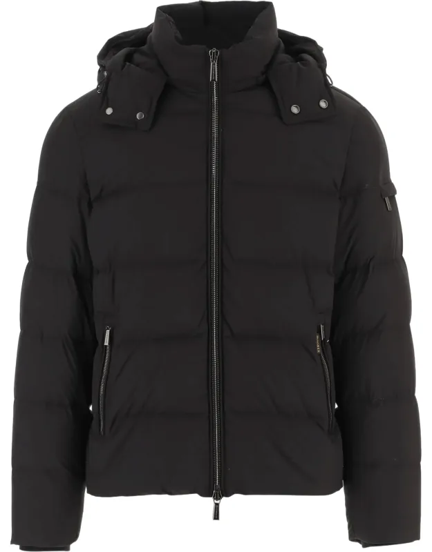 Quilted Technical Fabric Jacket