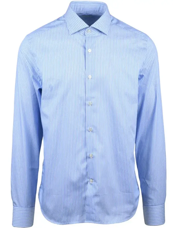 Classic Striped Long-sleeve Shirt