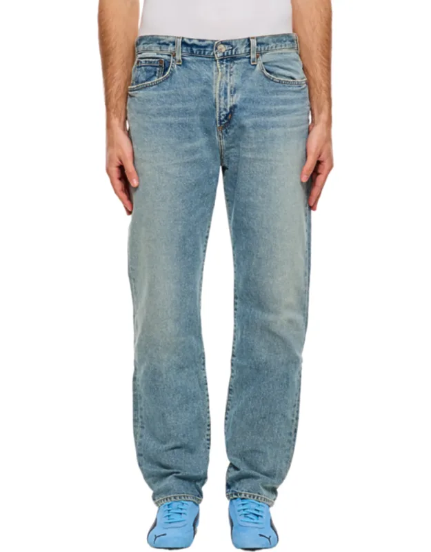 High-waisted Denim Jeans