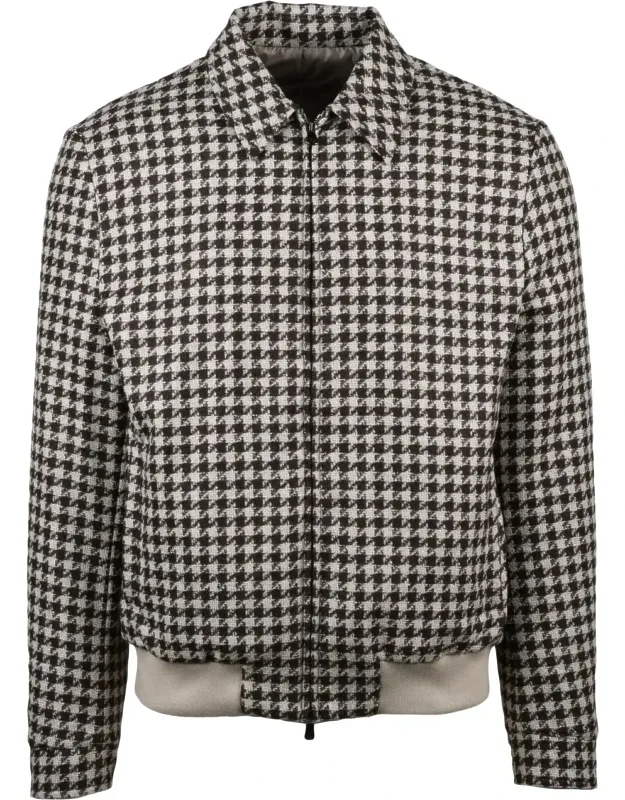 Wool-blend Aviator Jacket