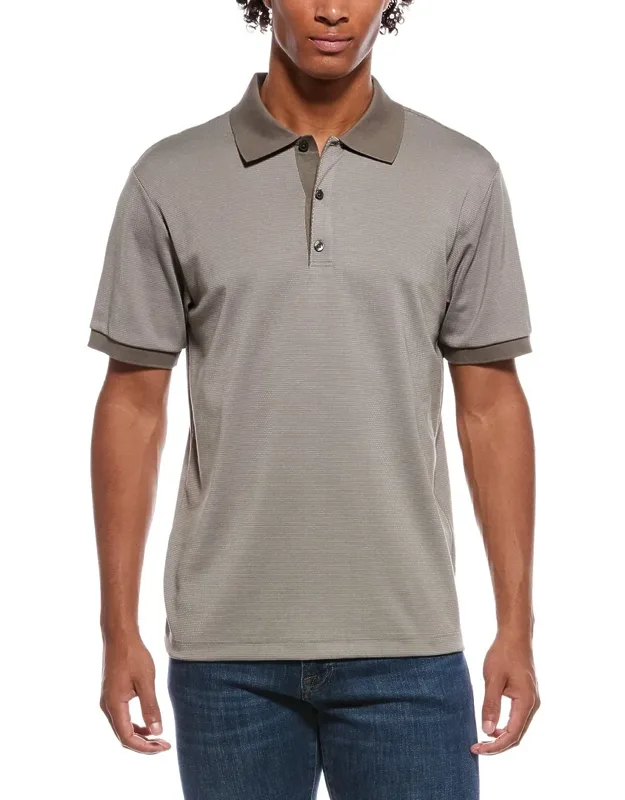 Geo Modern Jacquard Polo Shirt