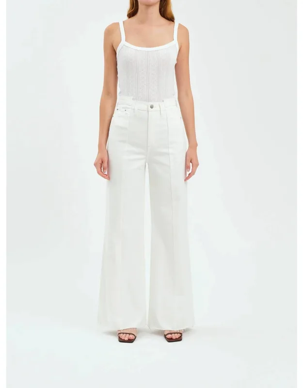 Rocky High Rise Palazzo Jeans