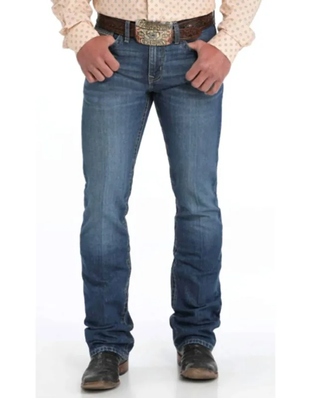 Slim Boot Cut Mid Rise Rigid Denim Jeans