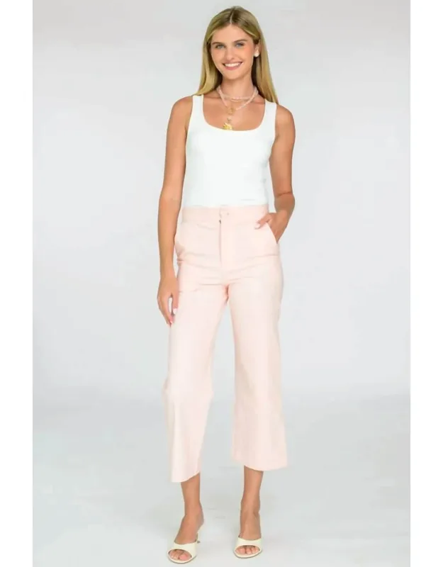 Tilda Straight Leg Ankle Length Pants
