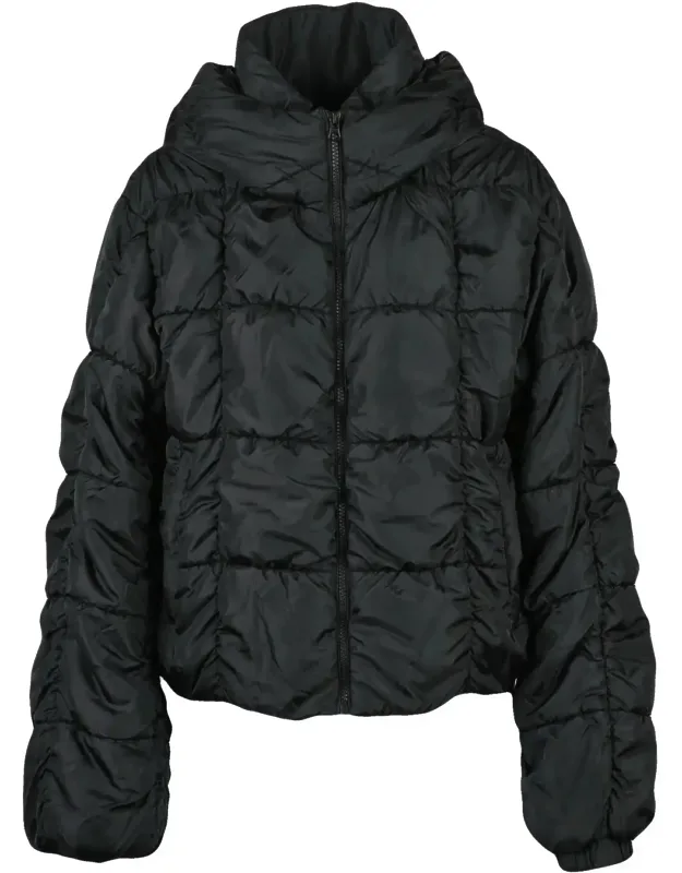 Polyester Embossed Down Jacket