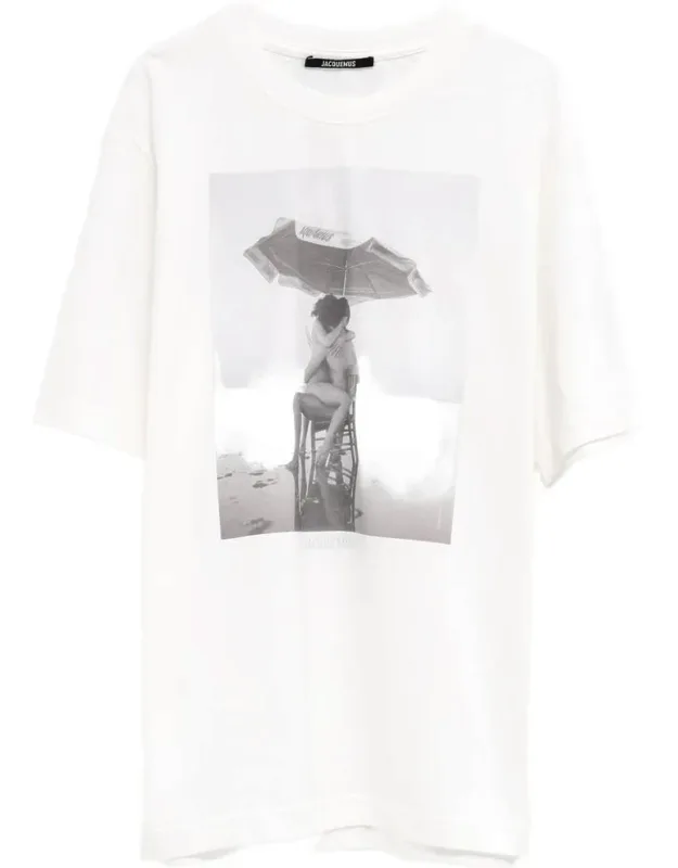 Graphic Print T-shirt With Relaxed Fit