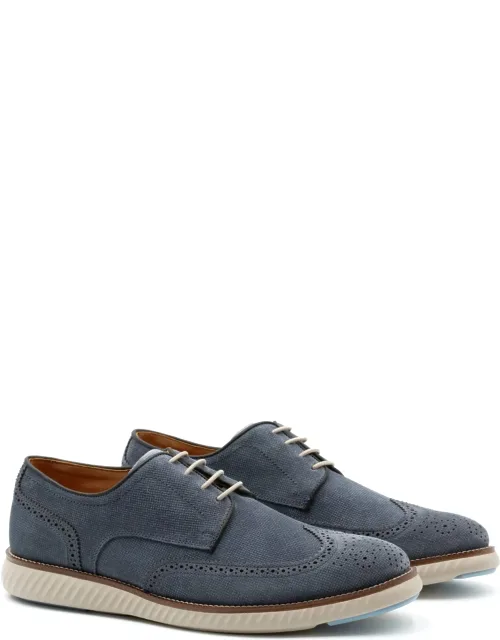 Countryaire Suede Wingtip Dress Shoes