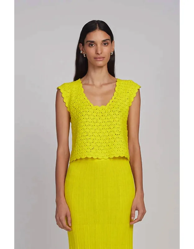 Peruvian Crochet Top