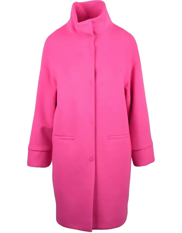 Virgin Wool-blend Chenille Coat