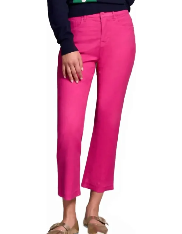 Micro Flare Crop Jeans