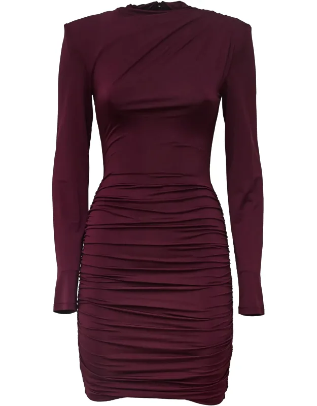 Draped Mini Dress