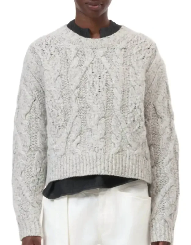 Crew Neck Long Sleeve Sweater