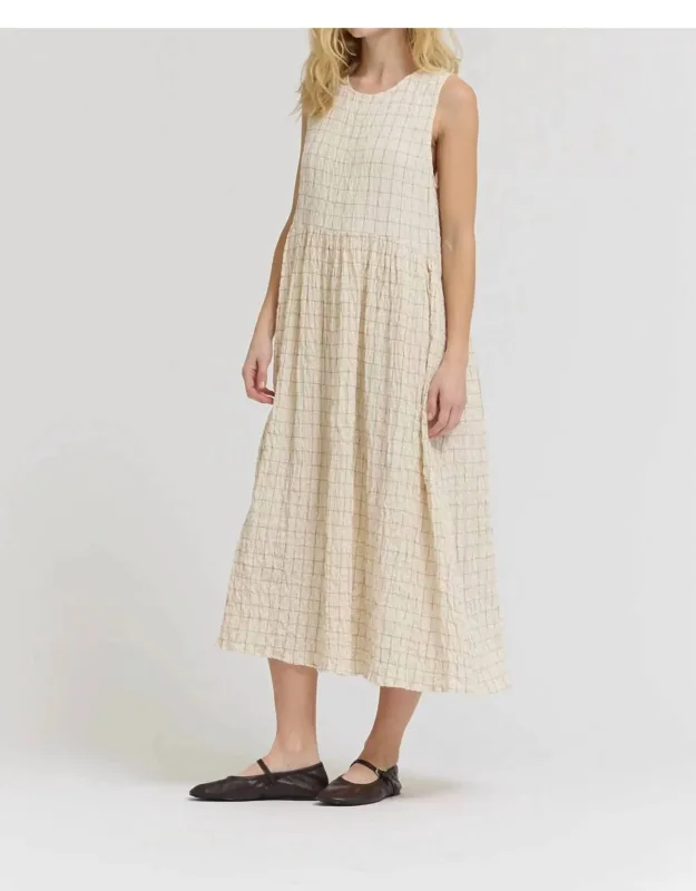 Easy Gauze Midi Dress