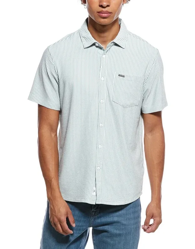 Knit Seersucker Shirt