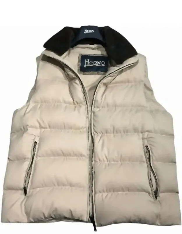 Sleeveless Puffer Jacket