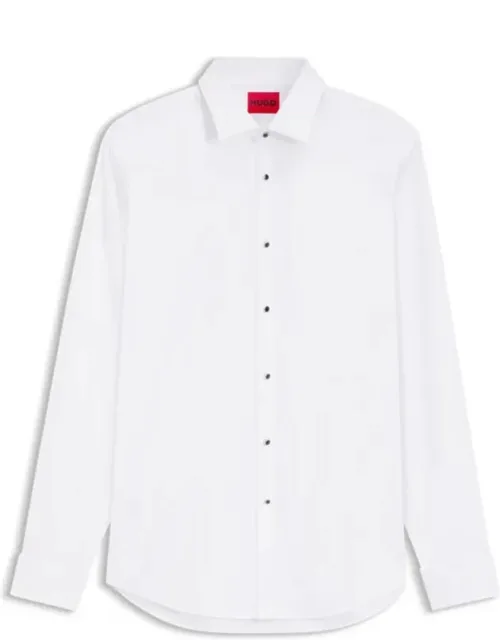 Structured Cotton Poplin Shirt