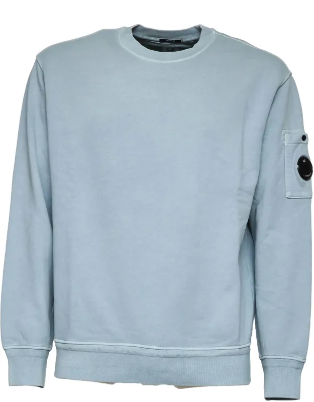 Diagonal Fleece Lens Sweatshirt