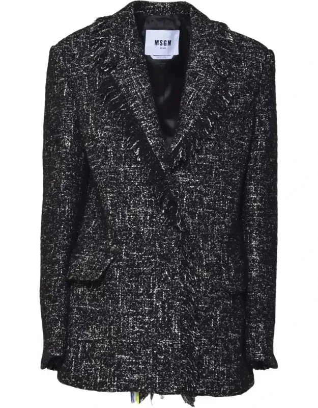 Fringed Edge Blazer