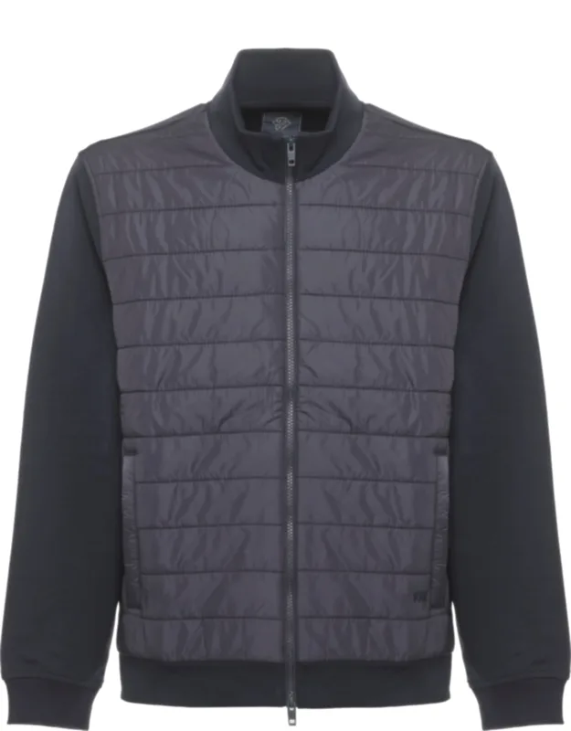 Quilted Padded Bomber Jacket