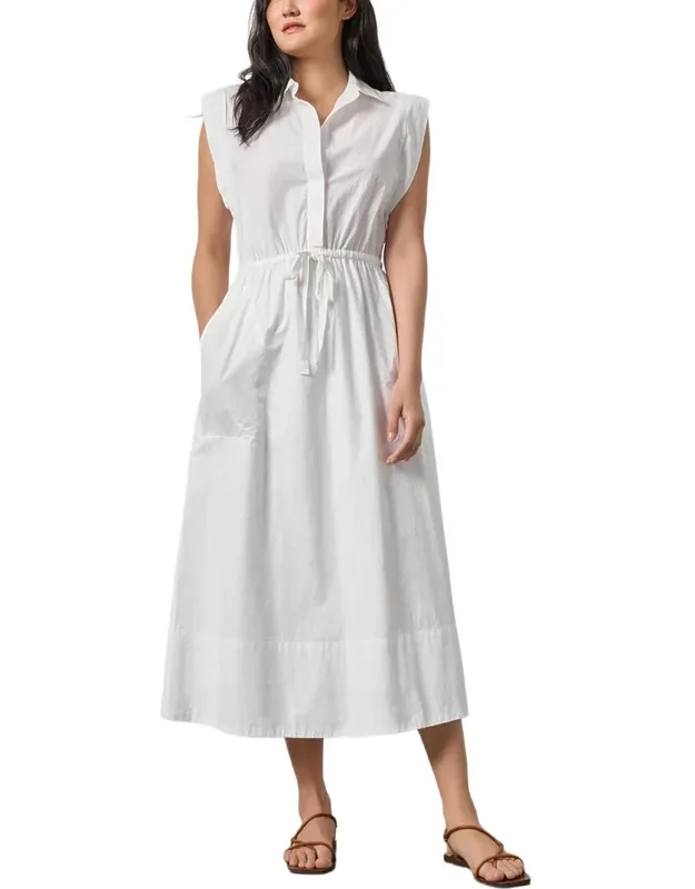 Gusset Sleeve Maxi Dress