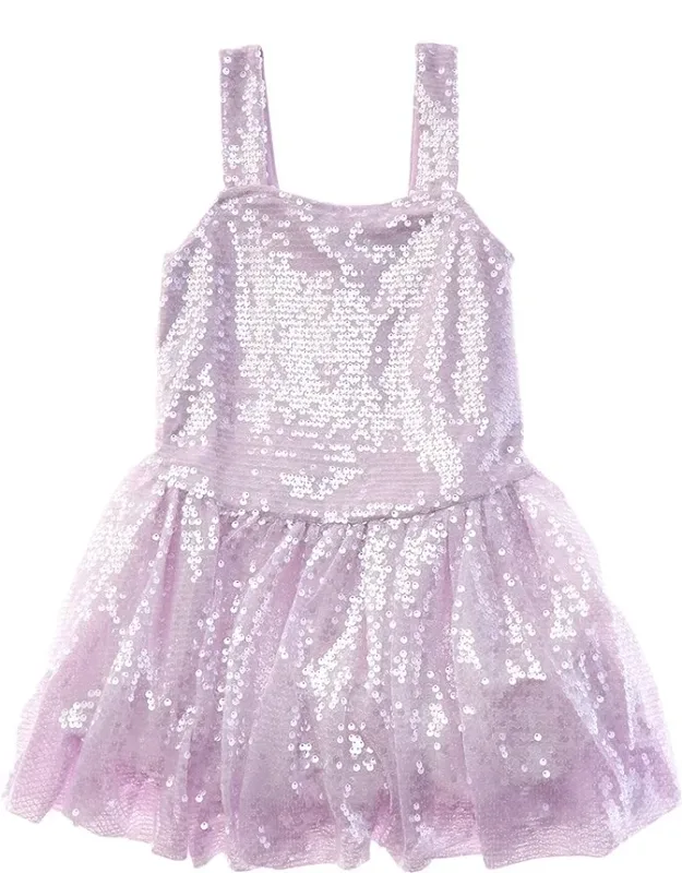 Mesh Sequin Dress