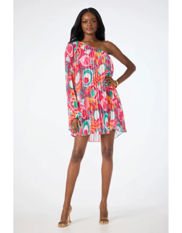 One-shoulder Mini Dress