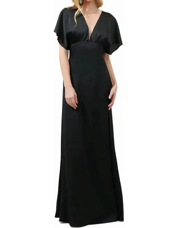 V-neck Maxi Dress