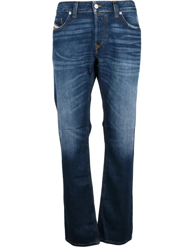 Cotton Straight-leg Jeans