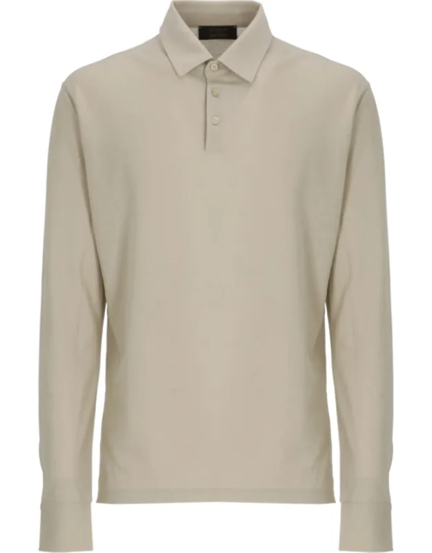 Two Button Polo Shirt