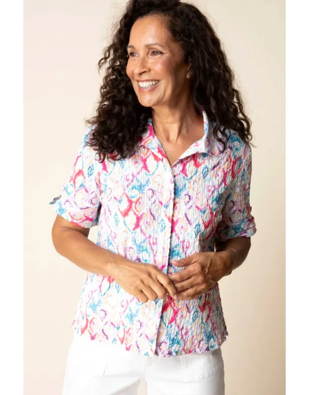 Painted Diamonds Laid Back Shirt