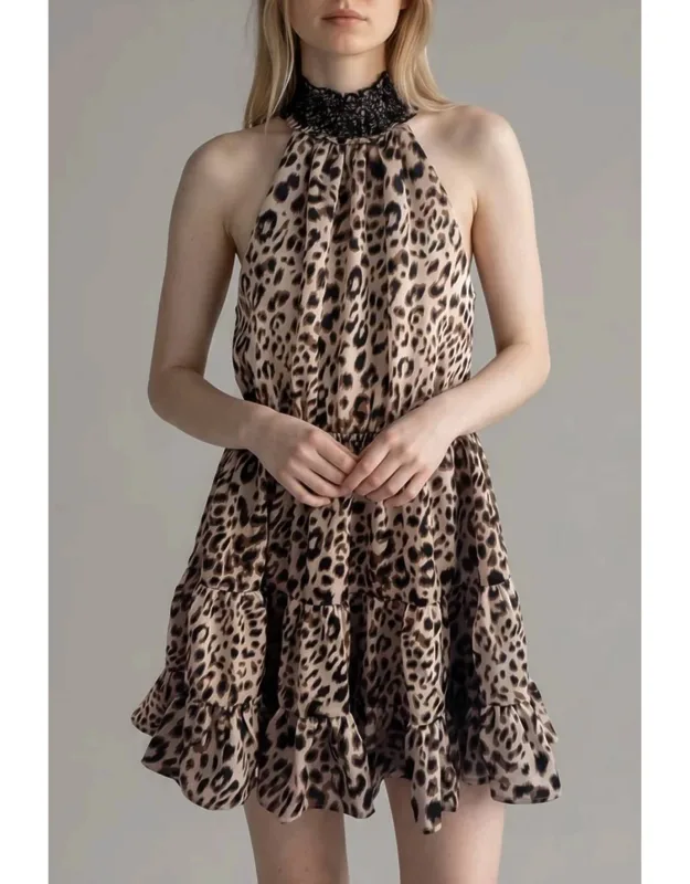 Halter Mini Dress