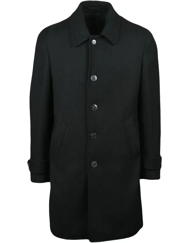 Wool-blend Coat