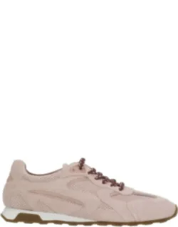 Kasar Perforated Suede Sneakers