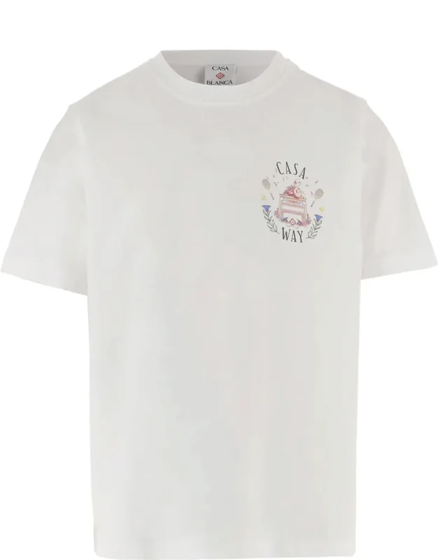 Back Logo Cotton T-shirt