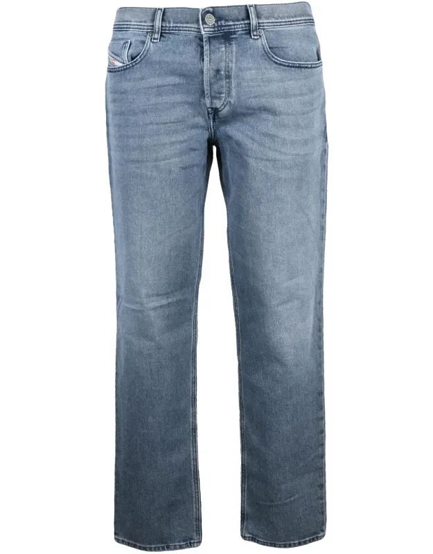 Cotton-blend Regular Jeans