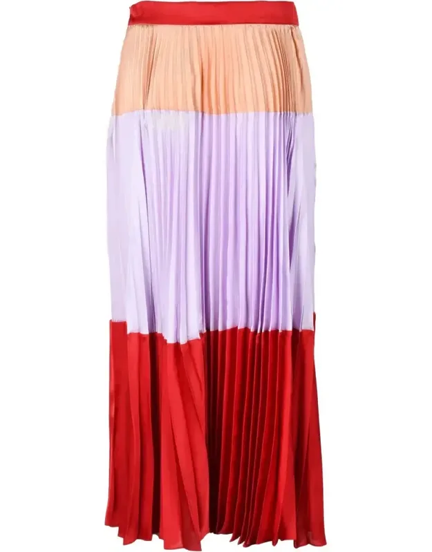 Striped Midi Skirt