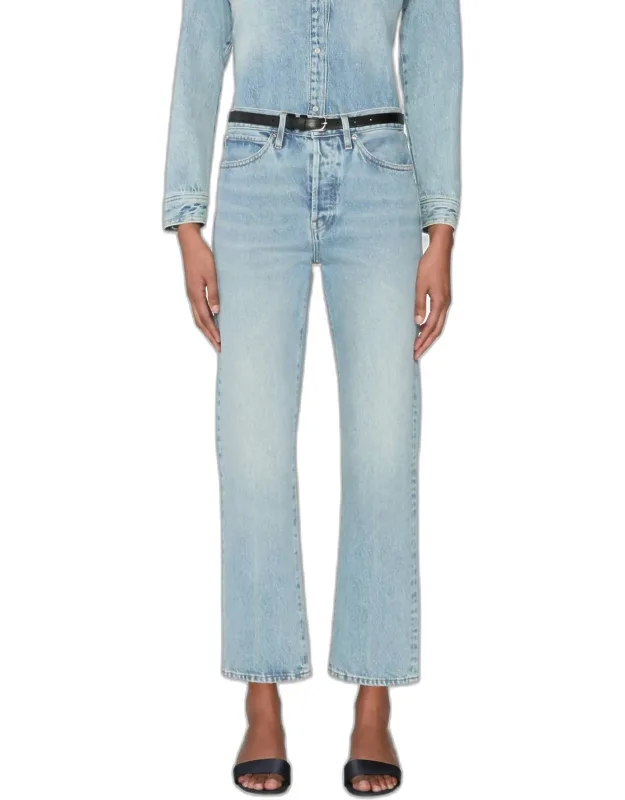 Vertical Crop Jeans