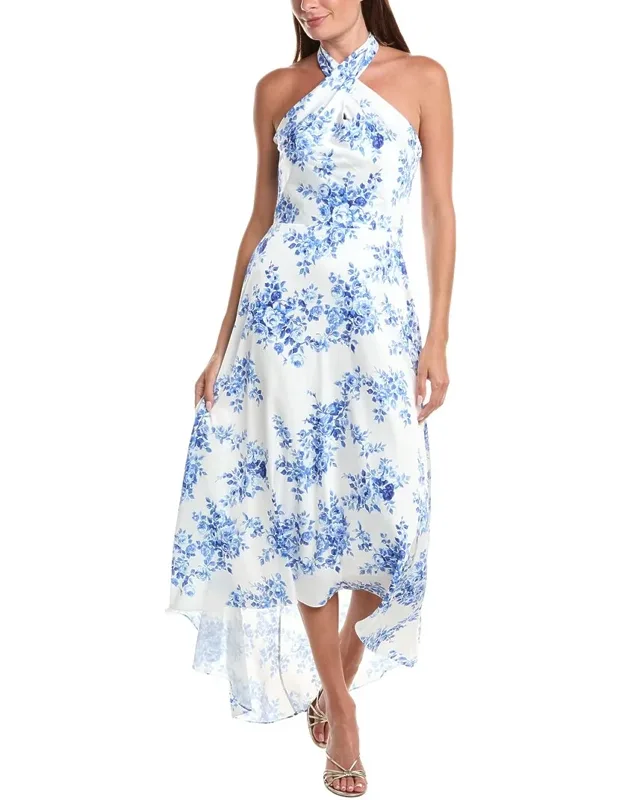 Twist Neckline Dress