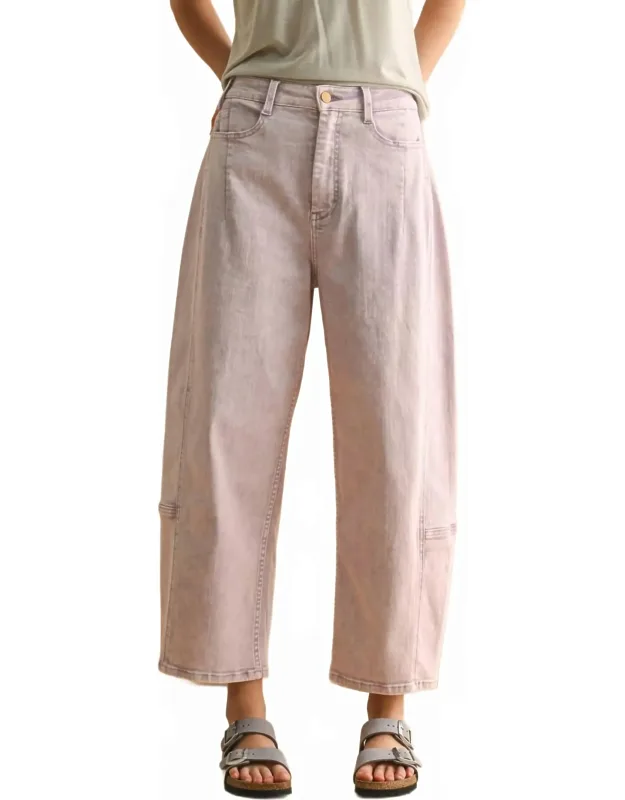 Amber Barrel Denim Jeans