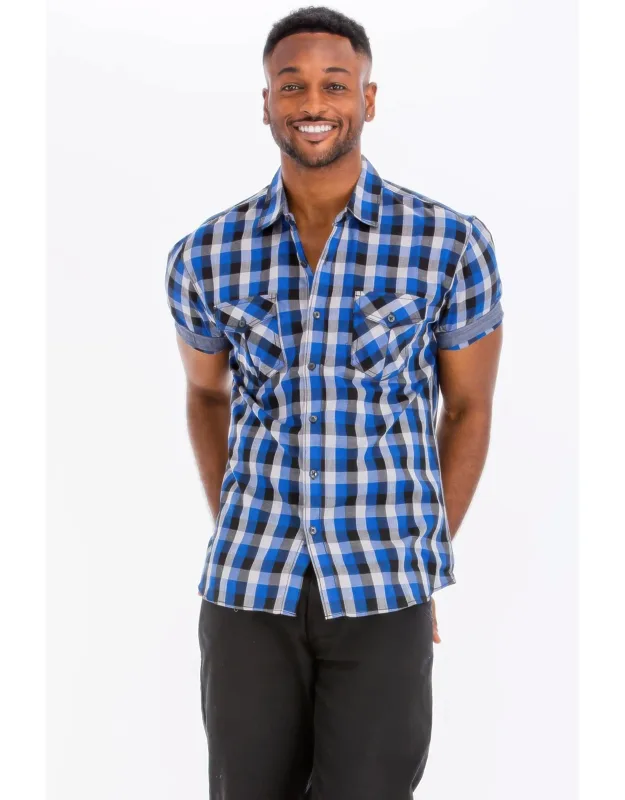 Checkered Button Down Shirt