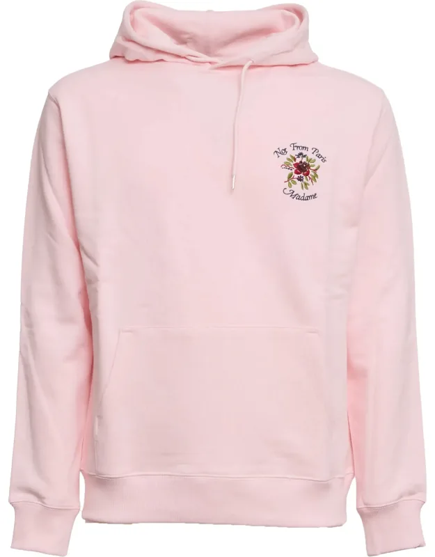 Slogan Printed French Hoodie