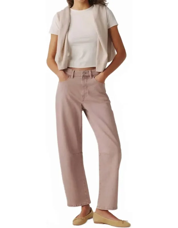 Soft Curve Barrel Jeans