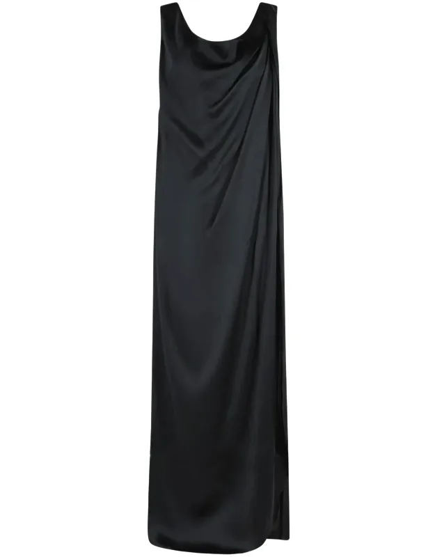 Silk Blend Maxi Dress