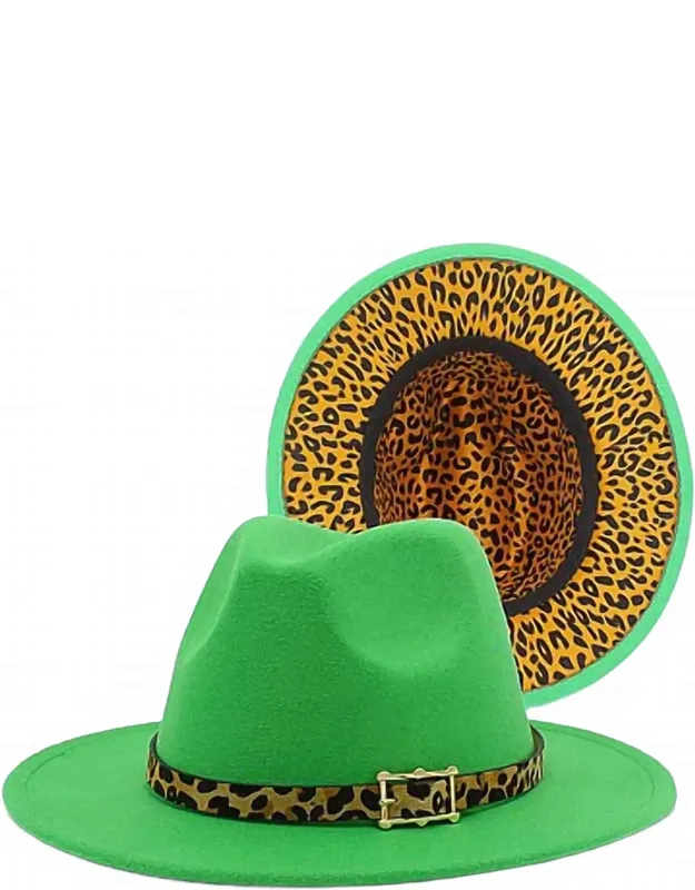 Luna Fedora Belt Warm Hat
