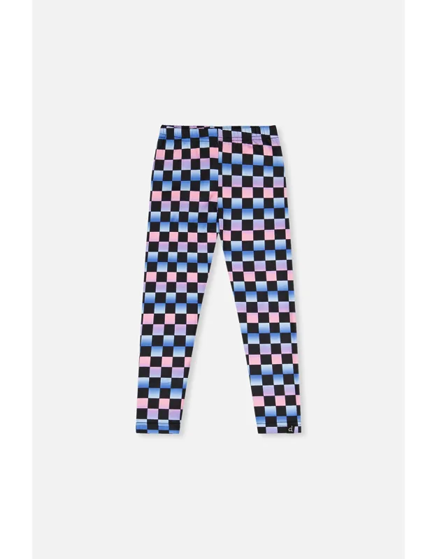 Checkered Print Leggings