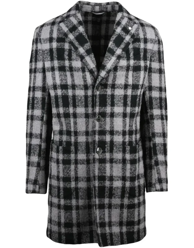 Wool-blend Coat